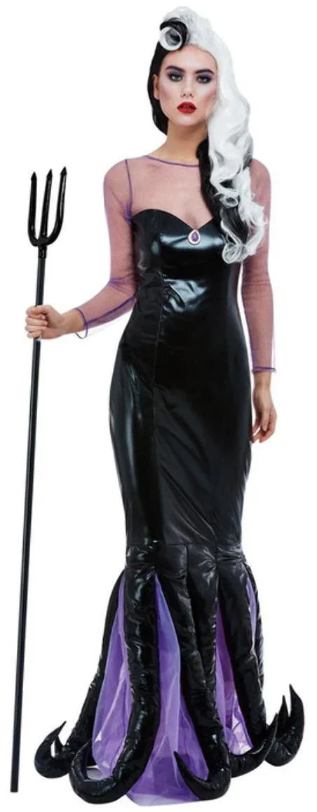 Disfraz de Malvada Úrsula para Mujer Cine y TV Smiffys